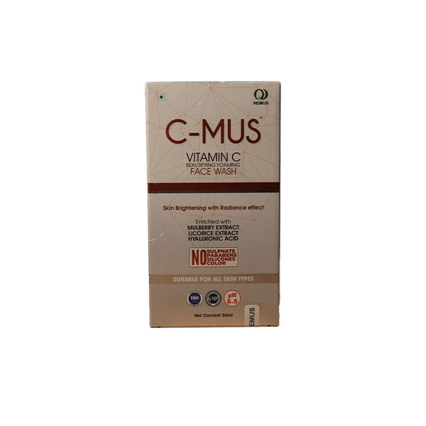 C-Mus Vitamin C Foaming Face Wash
